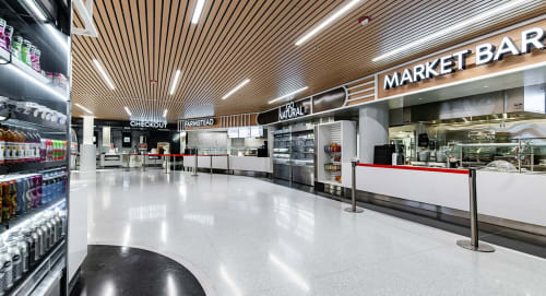 Museum Kitchen dining area including Market Bar counter